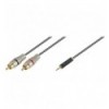 Lydtech LYD 022 / 2M Cable Minijack a 2 RCA