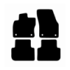 Alfombrillas para Volkswagen TIGUAN AUTOMATICO (2016-2020) fabricadas a medida.