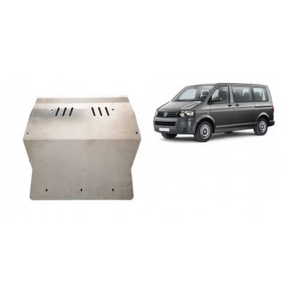 Cubre carter aluminio Volkswagen Transporter T5 Caravelle (Desde 2004 hasta 2015)