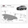 Cubre carter metalico Kia Sportage (Desde 2019 hasta 2022)