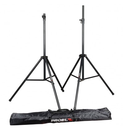 PROEL KIT 2 SOPORTES FRE320BK ALTURA MAXIMA 2,59
