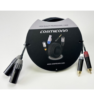 COSMICONN COS 029 / 3M Cable de audio dual 2x XLR