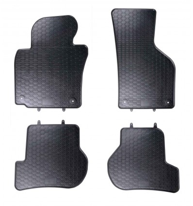 Alfombras de goma para VOLKSWAGEN JETTA V (2005 - 2010)