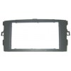 TOYOTA Auris 07-13 Marco DOBLE DIN Gris Oscuro (O